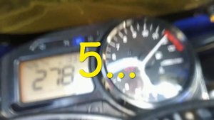 HONDA 954 RR  max speed fifth gear. Максимальная скорость на пятой передаче.
