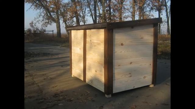 Будка для собаки | Просторная будка | 80*110 Вагонка | Съемная крыша смотреть онлайн