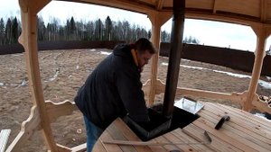 как доставать золу из купели фурако. совок для внутренней печи.