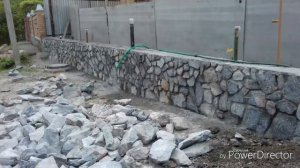 Кладка бутового камня на полусухом розтворе в Кропивницком