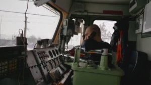 Рабочее место машиниста электровоза. ВЛ10
