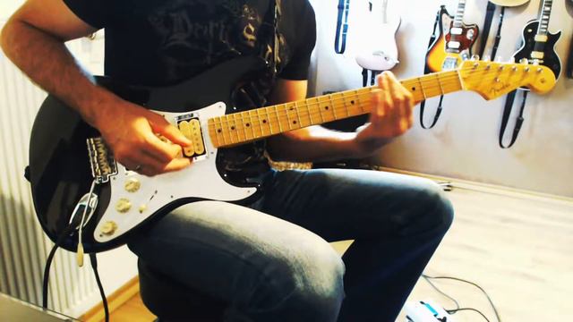 Rammstein Moskau Guitar Cover