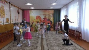 "Осенний вальс"  подготовительная группа