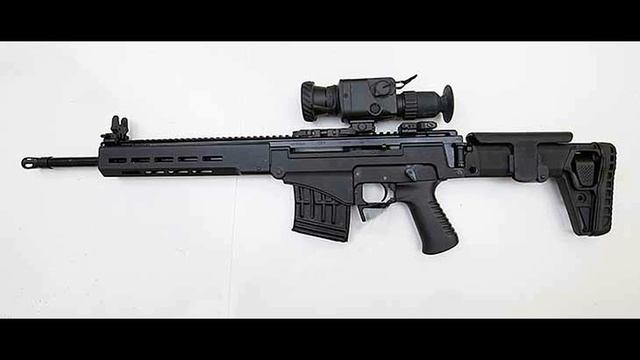 Полуавтоматическая снайперская винтовка Чукавина СВЧ смотреть онлайн