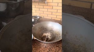 Куырдак из косули (дичь) на уличном казане ?