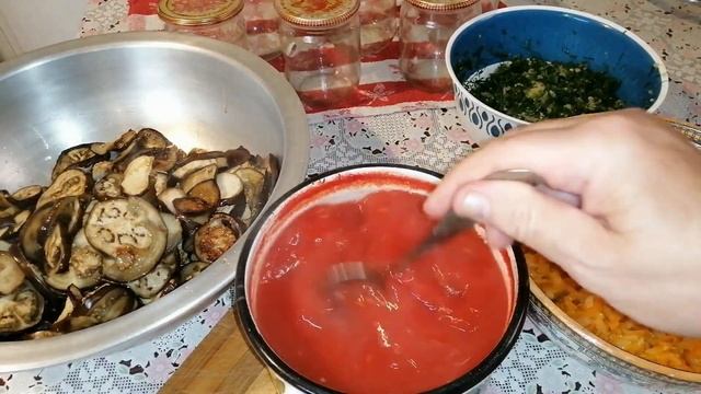 ?????БАКЛАЖАНЫ В МЕДОВО-ЧЕСНОЧНО-ТОМАТНОЙ ЗАЛИВКЕ. ВКУСНАЯ ЗАГОТОВКА НА ЗИМУ