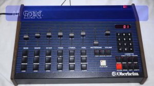 Oberheim DX Drum Machine - Demo