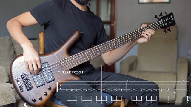 Trivium - The Phalanx (Bass Cover) + SCREEN TABS смотреть онлайн