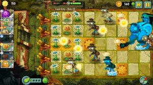 Прохождение Растения против зомби 2, Затерянный город, 23-й день