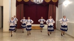 Народно - стилизованный танец "Калинка", хореографический коллектив "Эврика", декабрь 2022