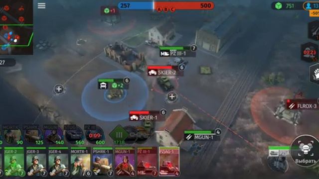 WWA RTS геймплей-9 (как я играю за немцев) смотреть онлайн