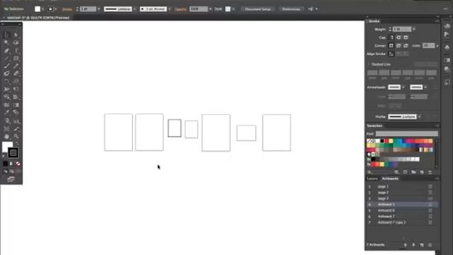 Artboards (multiple pages) in Adobe Illustrator: Creating, Editing & Managing Multiple Artboards смотреть онлайн