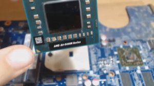 Установка процессора в сокет FS1