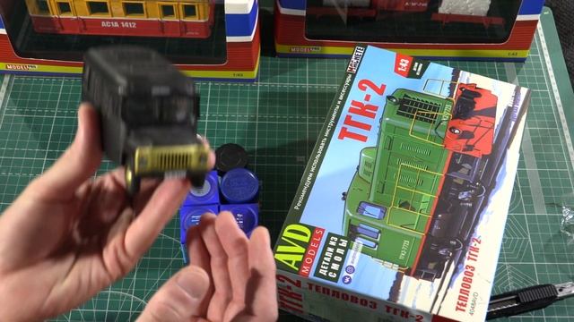 Распаковка набора тепловоза ТГК-2 "AVD-Models " и не только... смотреть онлайн