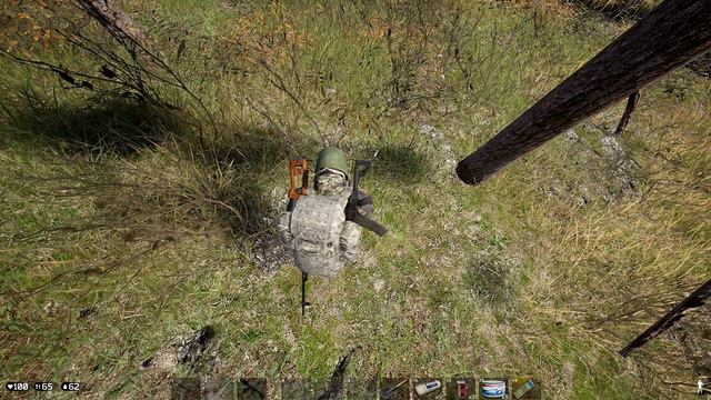 Выживаю в Deadside работаю с пеленгатором ищу тайник