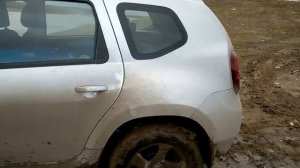 Рено дастер Дизель 1.5 (109)л.с Тест на небольшую грязь