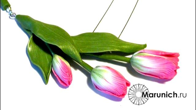 цветы из полимерной глины Flowers Polimer Clay