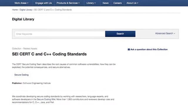 Secure Coding Standards