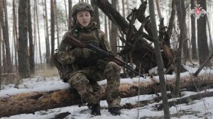 Командир мотострелкового отделения группировки войск «Запад» Олег Султанов