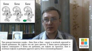 Бим, Бом или Бам?... Кто из них носит зеленую рубашку?// Рождественская задача