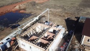 Устройство армопояса, монтаж плит перекрытия