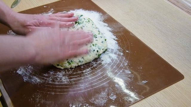 Лепёшки с Сыром и Зеленью в духовке. Простой Рецепт из теста на Кефире (tortillas with cheese)