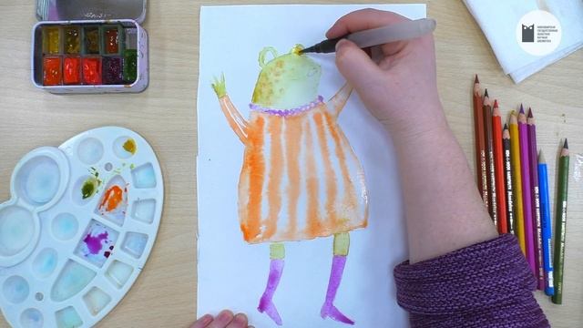 Неделя детской книги в НГОНБ. Рисуем стихи. смотреть онлайн