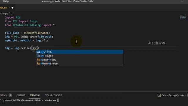 Image Compressor ?️ using Python || Python Tutorial || Python tricks || Jtech Net