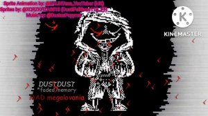 {V1} (Fanon) DustDust: *Faded Memory - Mad Megalovania [Animated OST]