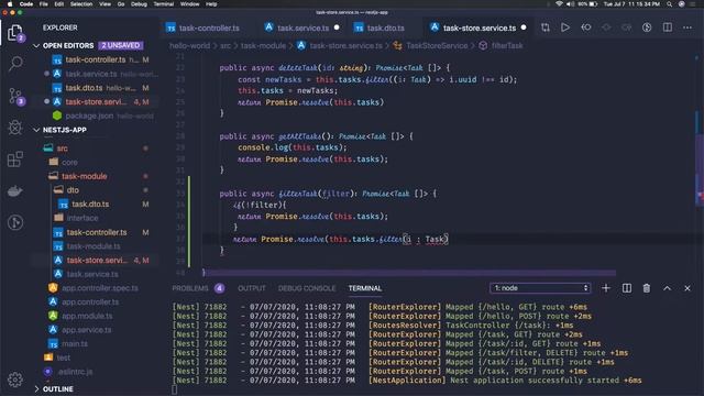 NestJS Request Params & Query Params #18 смотреть онлайн