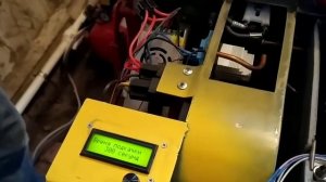 Установка горелки на котел и первоначальная настройка перед пуском отопителя на отработанном масле