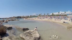 КИПР Пляж Корал Бэй КАК ДОБРАТЬСЯ ВЛОГ ИЗ ПАФОСА