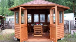 Красивые беседки для дачи