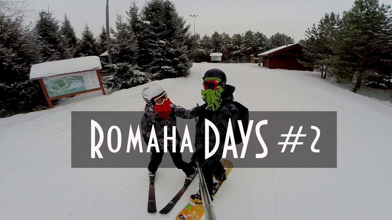 КАТАЕМСЯ НА СНОУБОРДЕ И ЛЫЖАХ! ГОРНОЛЫЖКА СВИЯГА! (ROMAHA DAYS #2)