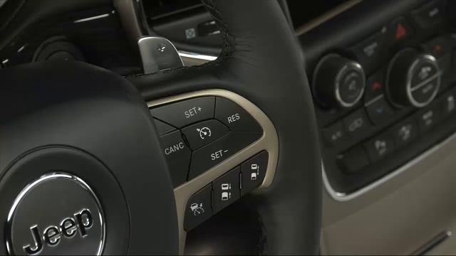 Adaptive Cruise Control-How to use the smart cruise control on your 2017 Jeep Grand Cherokee смотреть онлайн