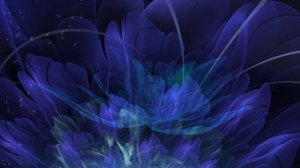 Футаж фоновый, цветочный, волшебный лотос/Background footage, floral, magic lotus