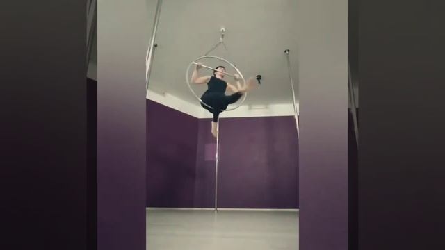 Monolena Воздушное кольцо Aerial hoop lizz wright idolize you акробатика aerial танец dance acrobat