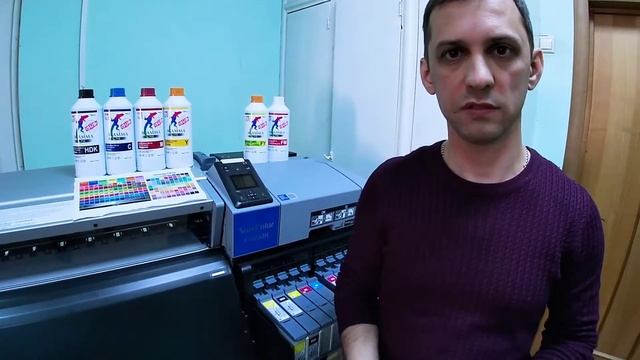 Сублимационные чернила AGAMMA для всей линейки сублимационных плоттеров Epson