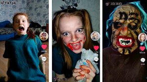 СНЯЛА tik tok___СТРАШНЫЙ (Лучше не ЗАХОДИ)