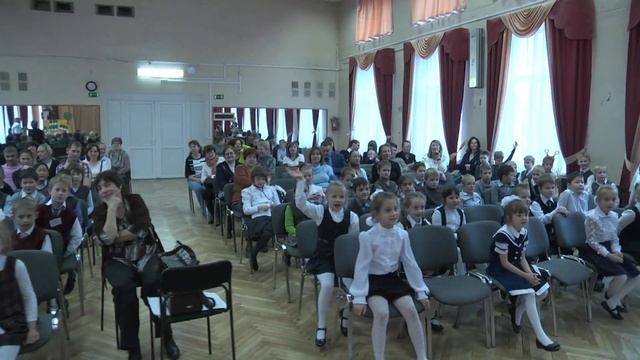 День первоклассника в школе 968 г. Москвы 31.10.2014 смотреть онлайн