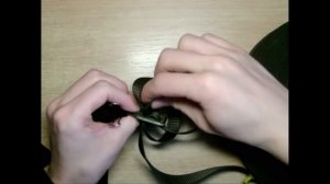 Двухщелевая пряжка и полукольца (типы крепления)