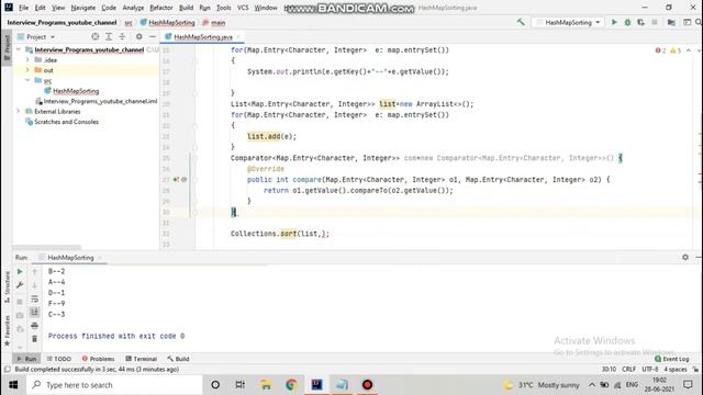 6 HashMap value based Sorting In Java