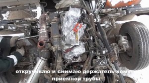 Снимаю головку блока цилиндров зубренок ММЗ Д245 35 Е4