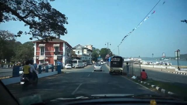 Панаджи, столица Гоа, Индия | Panjim, capital of Goa, India смотреть онлайн