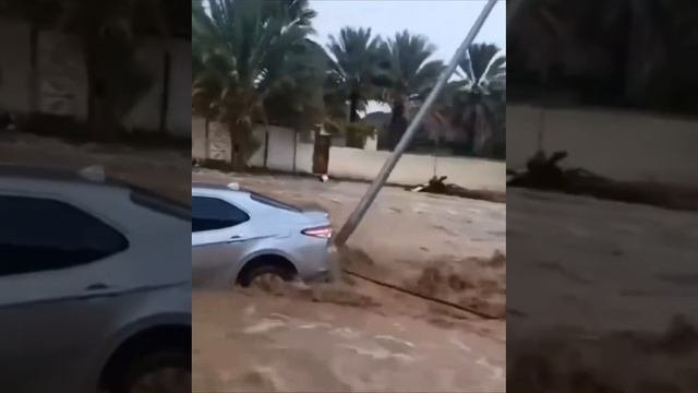 Снова сильное наводнение на Ближнем Востоке.