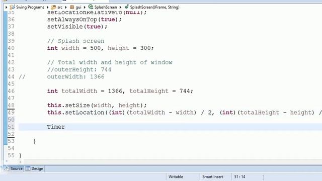 How to Create Splash screen in Java