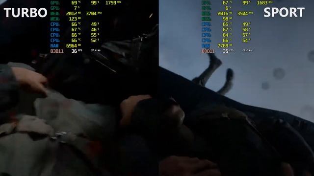 Call of Duty WW2 i5 7300HQ GTX 1050 Turbo vs Sport Mode (MSI Dragon Center App) смотреть онлайн