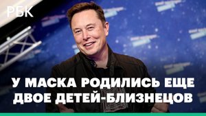 У Илона Маска тайно родились еще двое детей-близнецов