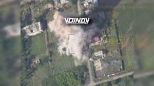 💥Авиаудар ракетой Х-39 ЛМУР вертолётного базирования по дому где укрывались всушники. Село Пречи...