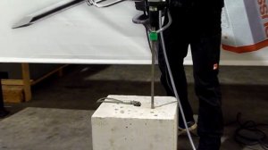 DUSS PX48 met SDS-Max Stofafzuiging